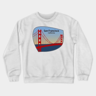 San Francisco Golden Gate Crewneck Sweatshirt